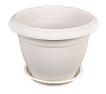 Горшок цветочный ГОСПОДАР "РИМ" Ø25 см белый 92-8025 Харьков