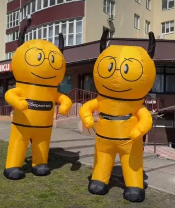 Наружная реклама надувная мобильная Привлечение покупателей 3.4 м Киев - изображение 3