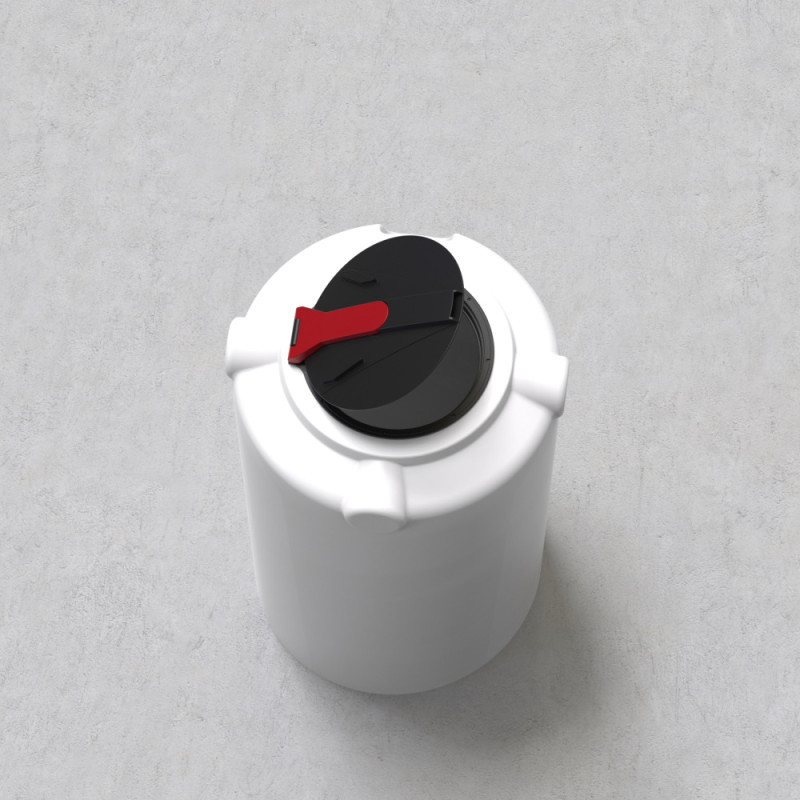 Емкость-модуль 750 л узкая вертикальная белая Киев - изображение 4