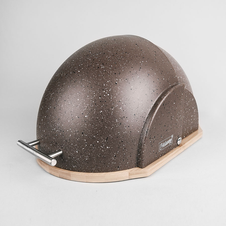 Хлібниця Maestro MR-1678-BR-BROWN 37,5х27,5х21 см коричнева Київ - зображення 1