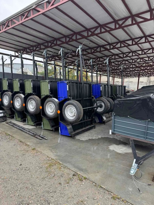 Новий причіп від заводу "Дніпро" 170х130х40 і інші моделі Песочин - изображение 1