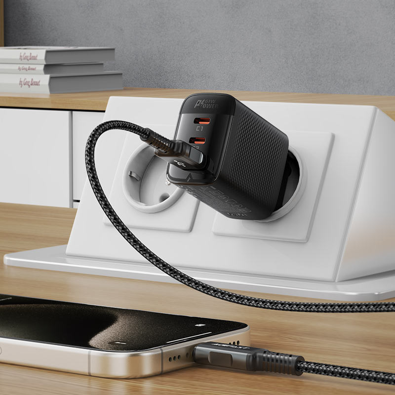 СЗУ Acefast A108 GaN PD67W (1USB-A/2C) Херсон - зображення 5