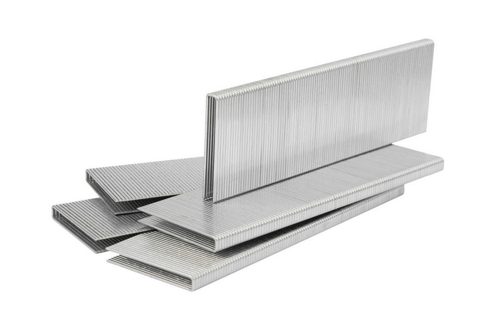 Скобы закаленные для пневмостеплера WERTVOLL тип 90 40 мм/5.8х1.25 мм 6000 шт FX-2440 Харьков - изображение 1