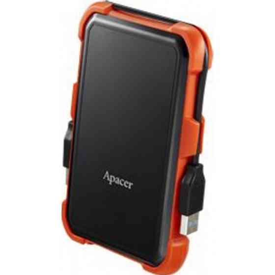Зовнішній накопичувач HDD 2.5 USB 2TB Apacer AC630 Black/Orange (AP2TBAC630T-1) (Код товару:16956) Харків