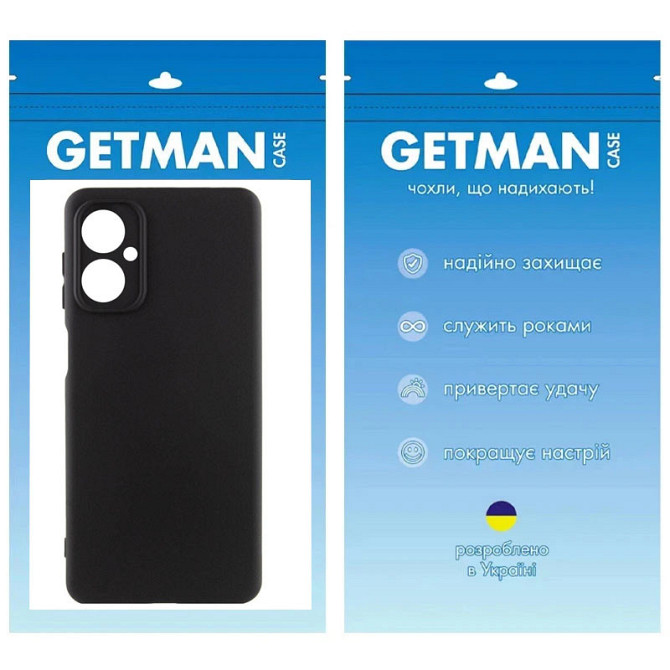 Чехол TPU GETMAN Liquid Silk Full Camera для Motorola Moto G14 Херсон - зображення 4