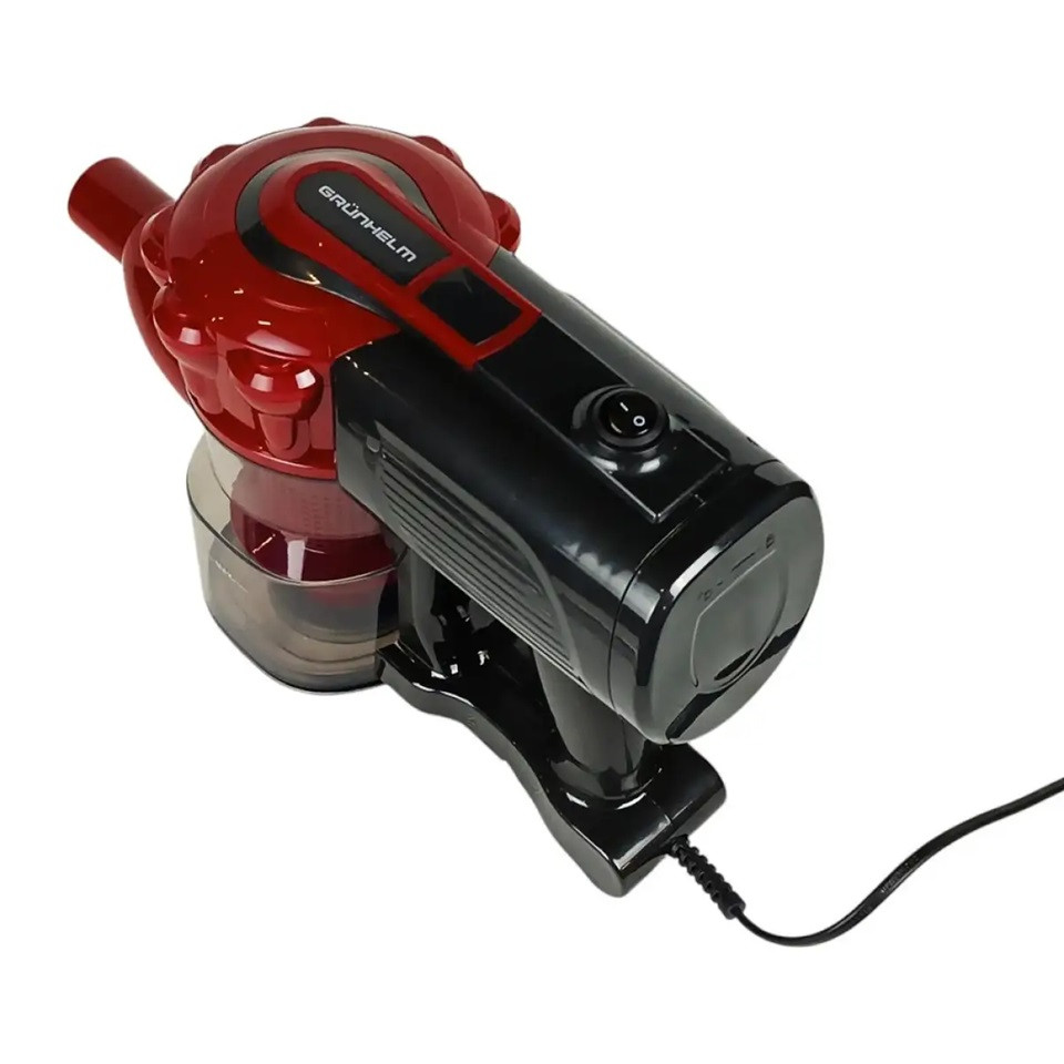 Пылесос ручной циклон Grunhelm GCVC-2001 HB 600 Вт красный Київ - зображення 4