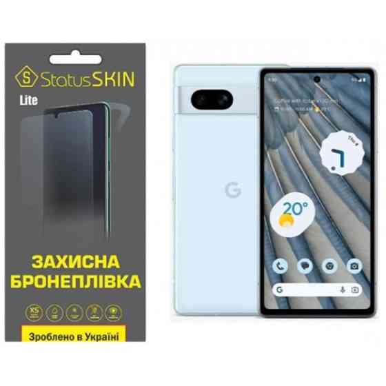 Поліуретанова плівка StatusSKIN Lite на екран Google Pixel 7a Матова Харьков