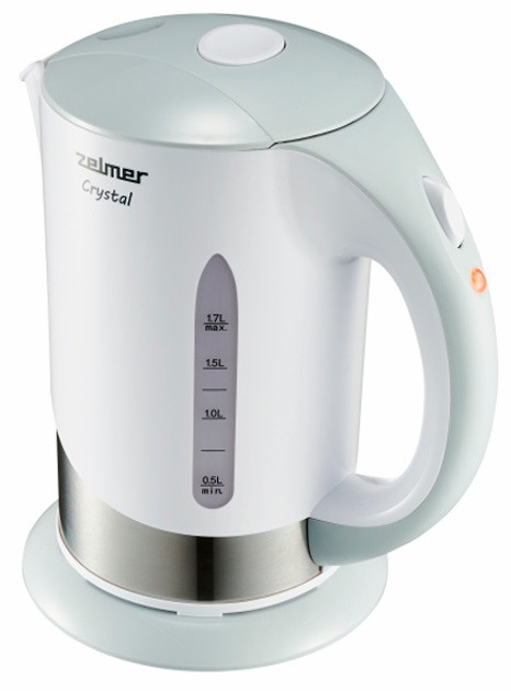 Електрочайник Zelmer Сrystal ZСK7630S 1.7 л белый Киев - изображение 3