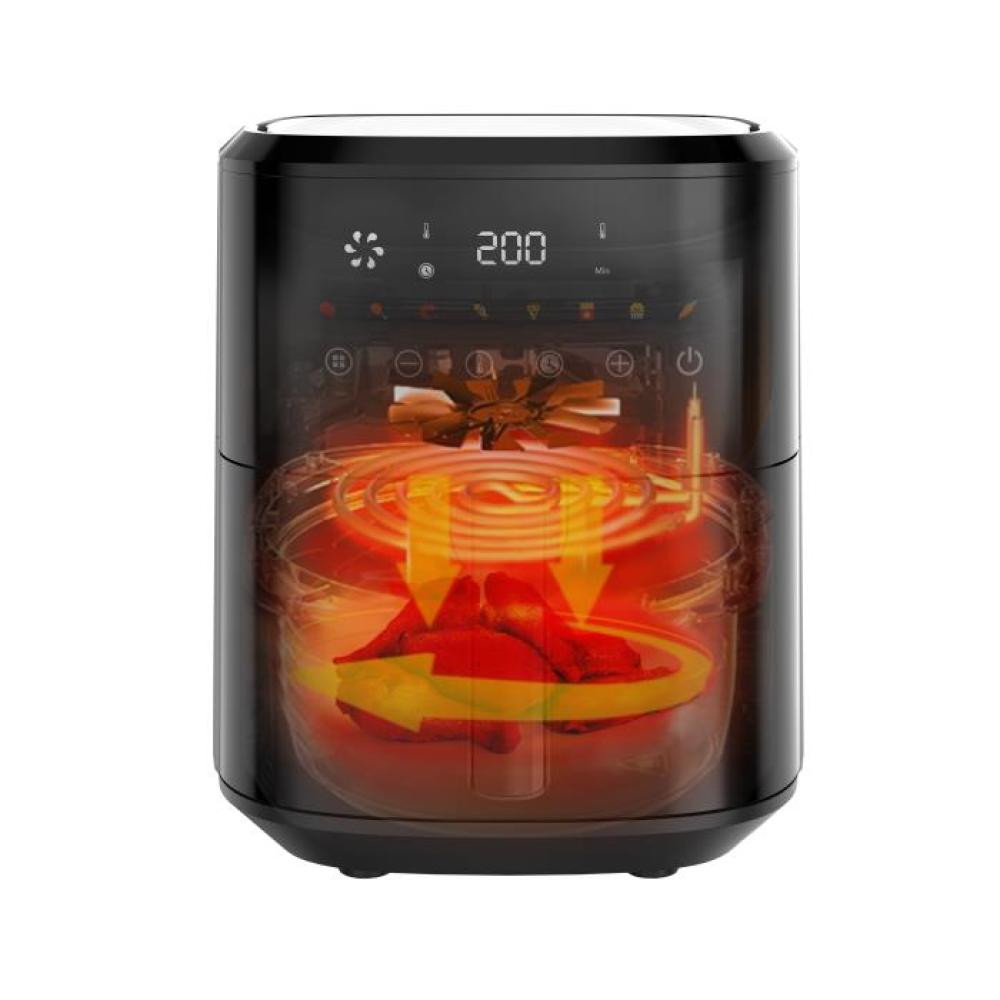 Аэрогриль мультипечь Rotex MultiFry ROM-650-XL 1700 Вт 6.5 л черная Київ - зображення 3