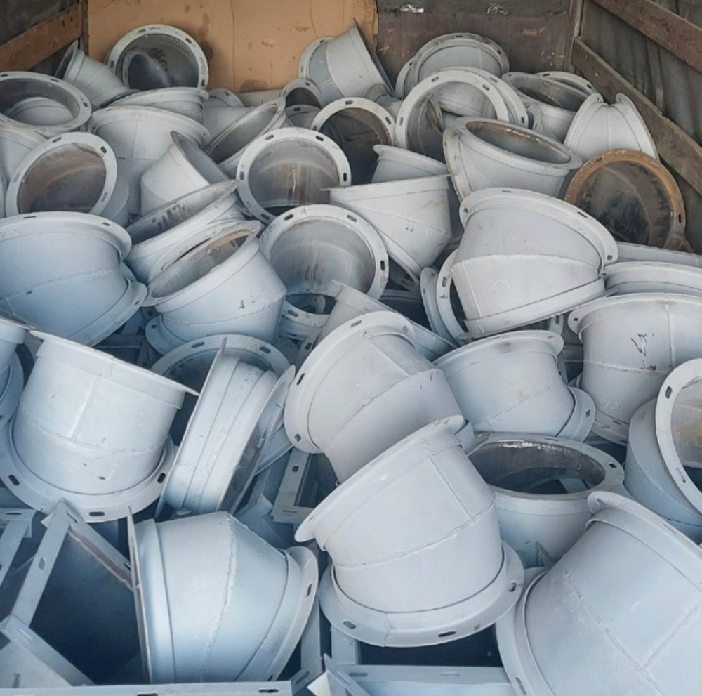 Ввод двойной д. 220 мм, 45 град. СВД4 элеваторного самотека , нория Київ - зображення 10