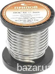 Припой А (Штабик размер: 8х12х400мм; пруток диаметр: 10мм) Киев - изображение 1