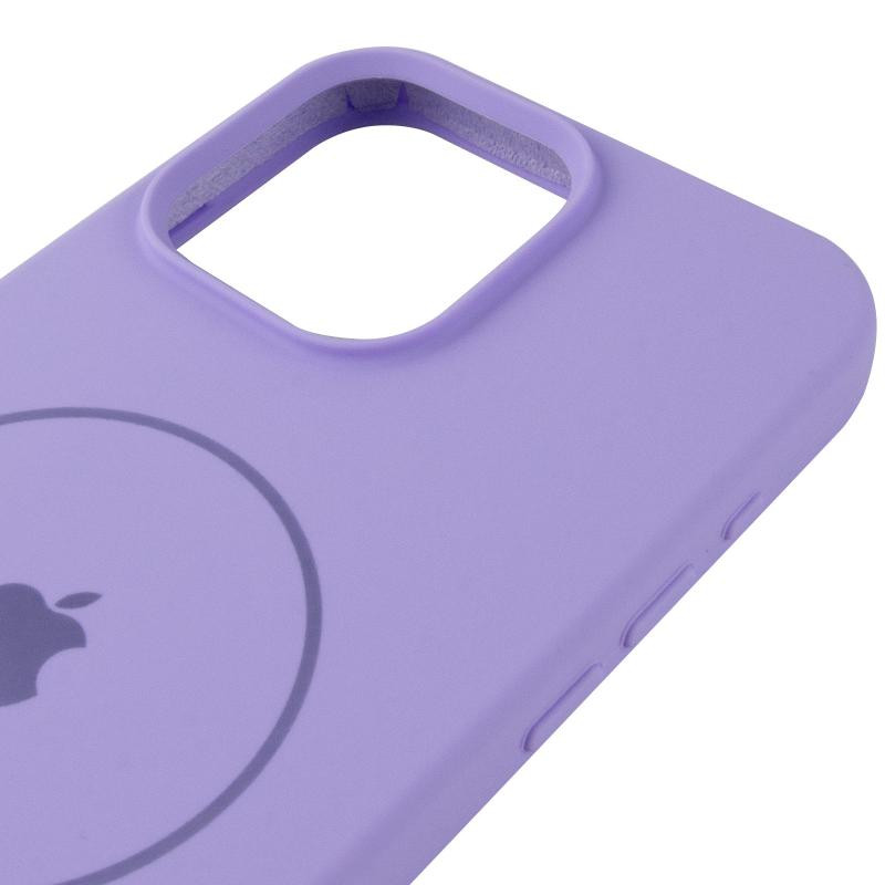Чехол Silicone Case Full Protective (AA) V2 with MagSafe для Apple iPhone 15 Pro Max (6.7") Херсон - зображення 5