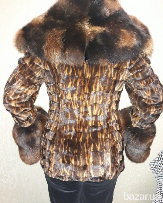 Продам стриженая норка, воротник и рукова(писец) Симферополь - изображение 2