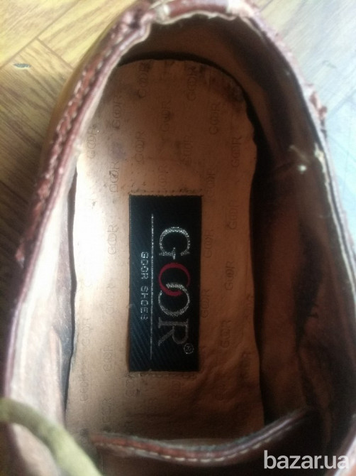 Туфлі ділові чоловічі на шнурку GOOR(41розмір) Львов - изображение 5