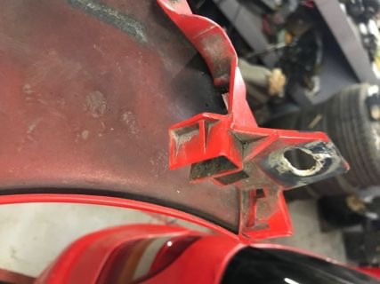 Бу крыло переднее левое Mercedes Benz W168 , A1688800418. Дефект трещина !!! Кропивницкий - изображение 4