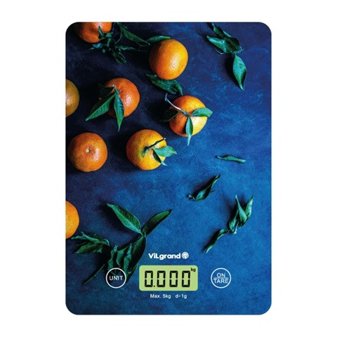 Весы кухонные Vilgrand Orange VKS-527-Orange 5 кг Київ - зображення 1