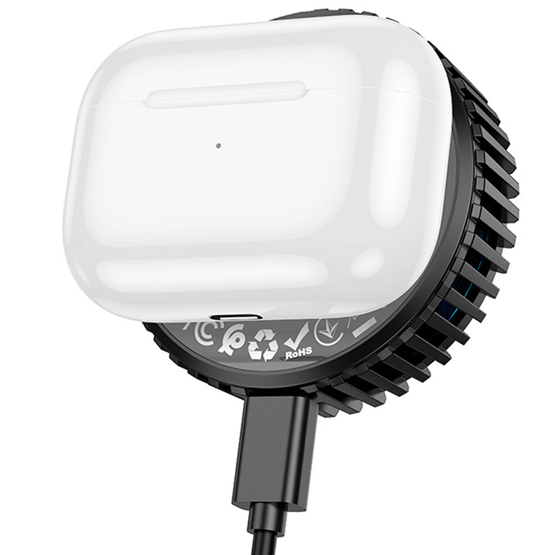 БЗУ Hoco CW57 Air-cooled 15W magnetic wireless fast charger Херсон - зображення 7