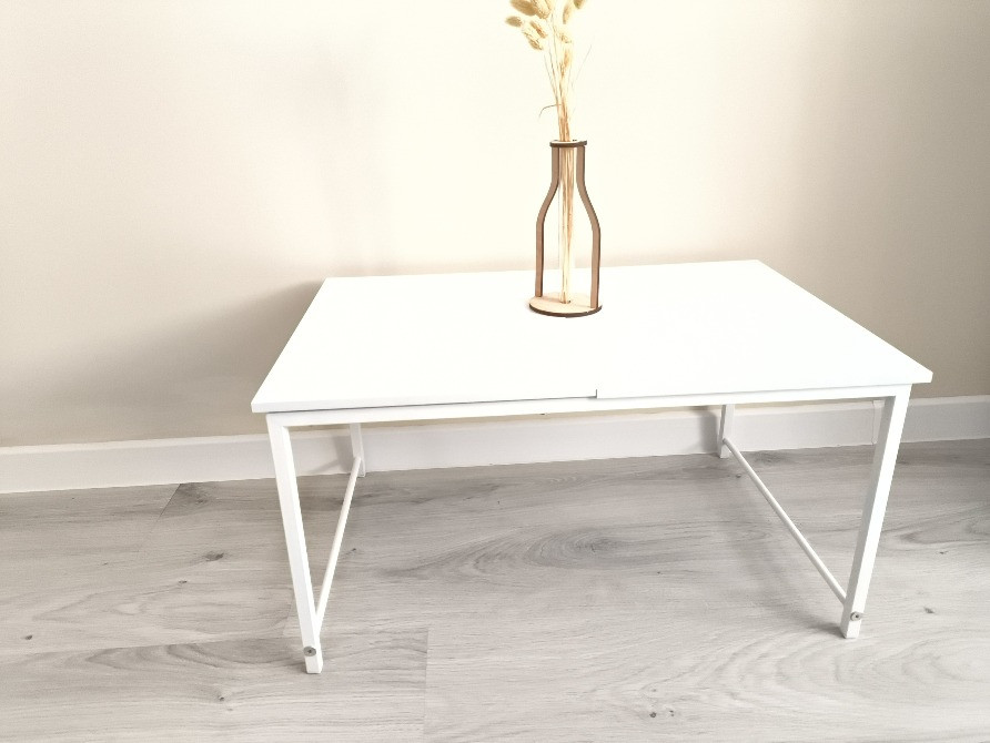 Столик-трансформер під ноутбук для їжі перед телевізором, журнальний столик для чаю в ліжко Білий Одесса - изображение 2