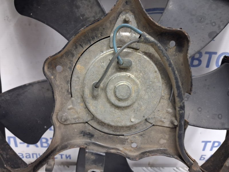 Диффузор с вентилятором радиатора Mitsubishi Outlander CU 2.4 БЕНЗИН 4G69 2003 (б/у) Київ - зображення 3