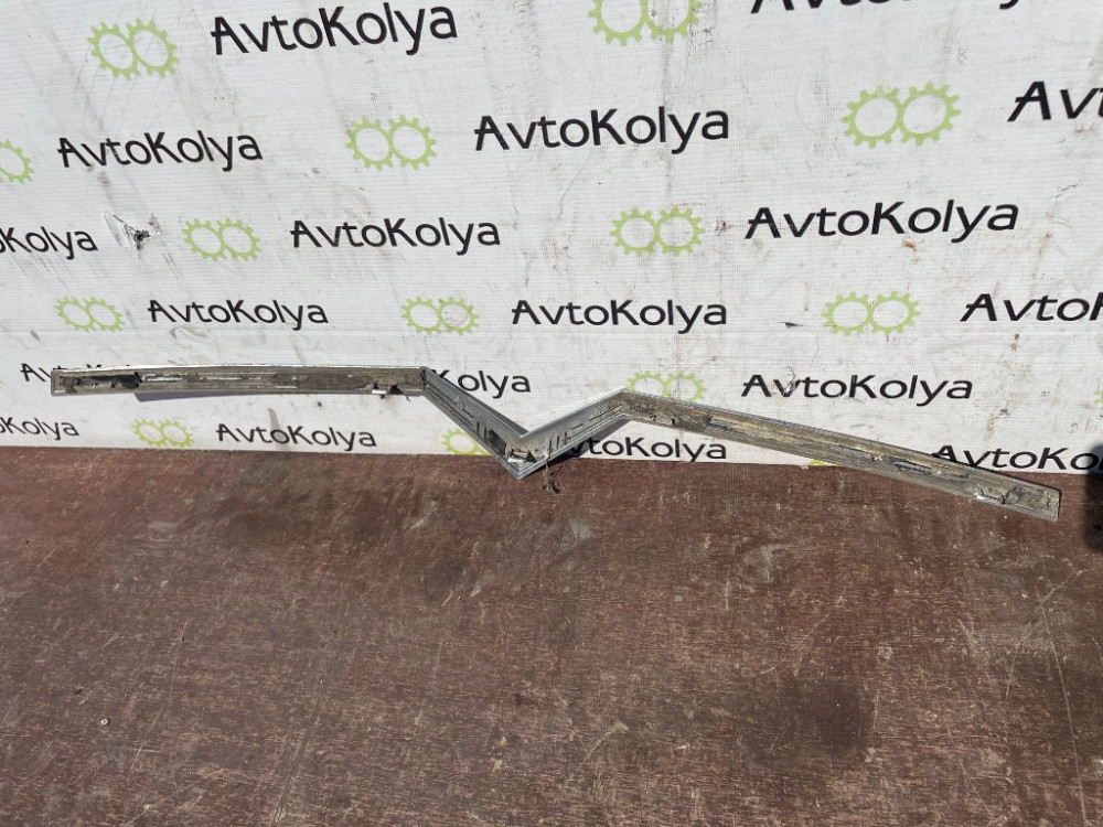 Накладка решетки (хром) бампера/радиатора Citroen C4 2004-2010 Ковель - зображення 2