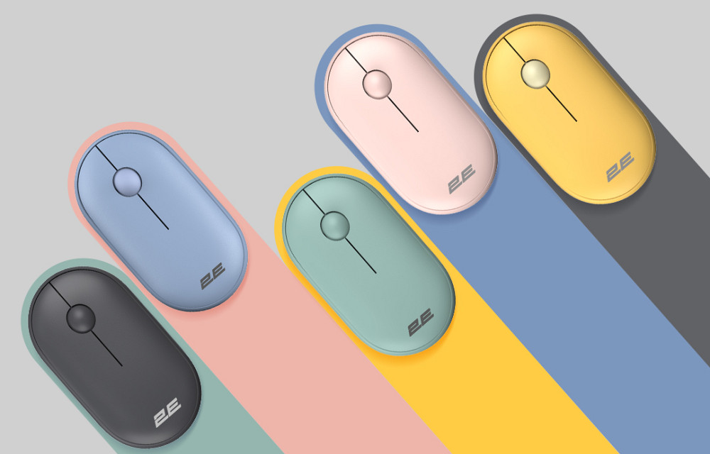 Мышь компьютерная безпроводная 2E Silent WL BT Sunny yellow 2E-MF300WYW желтая Киев - изображение 8