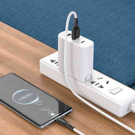 Дата кабель Borofone BX86 Advantage USB to Lightning (1m) Херсон