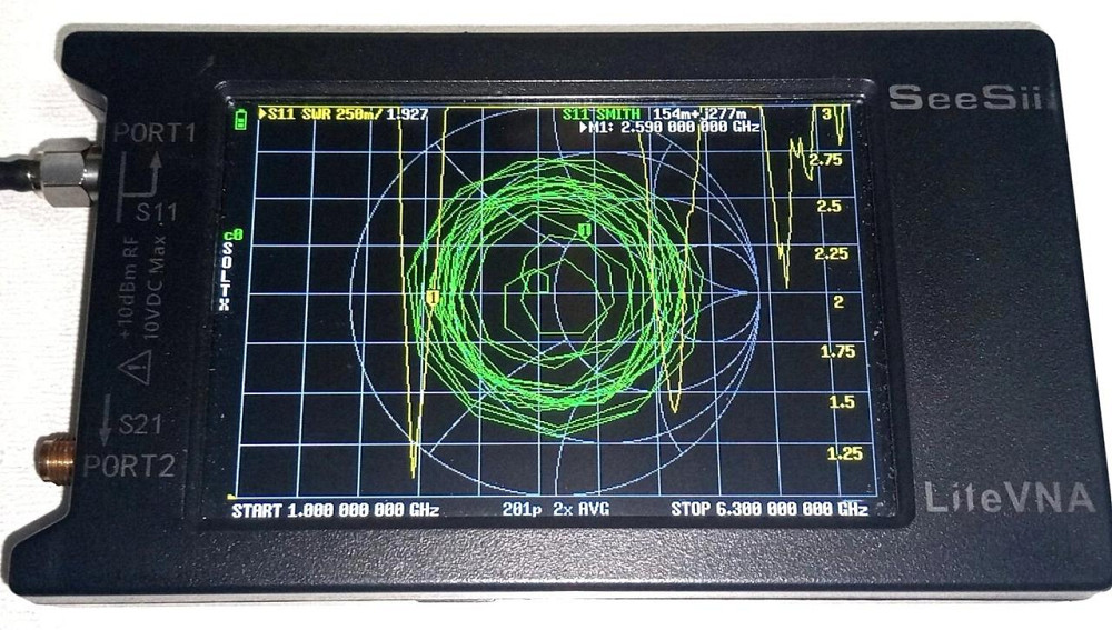 Антенна 2320-2590/4520-4760 МГц 10.5 дБ, до 10 Вт, SMA-female, направленная Yagi, SMA-female Днепр - изображение 2