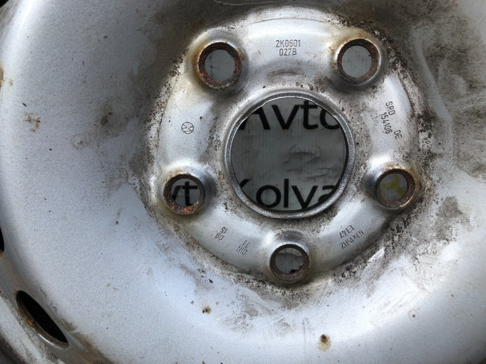 Диск металлический R15 VW Caddy (2K0601027B) Ковель - изображение 3