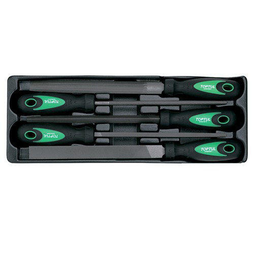 Набор напильников в ложементе 5ед. TOPTUL GBAT0501 Харьков - изображение 1