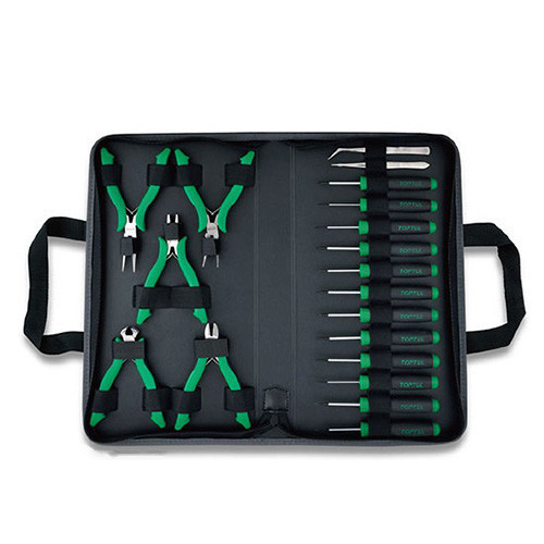 Набор прецизионных инструментов в сумке 19ед. TOPTUL GPN-019A Харків - зображення 1