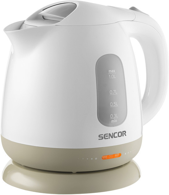 Электрочайник Sencor SWK 1103LM 1 л белый с песочным Київ - зображення 3