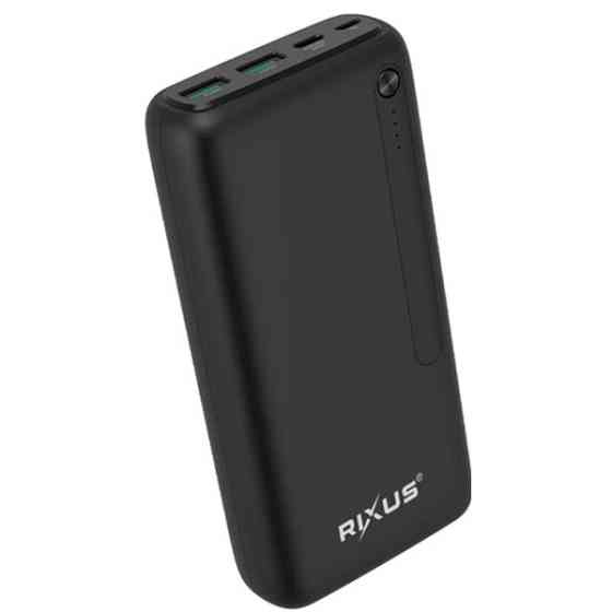 DM Power Bank Rixus RXPB40 40000mAh 22.5W Black (Код товару:43543) Харьков