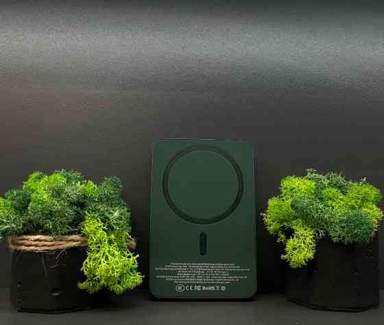 Бездротовий powerbank Q9 Plus 10000 mAh | MagSafe | Компактний Чернівці