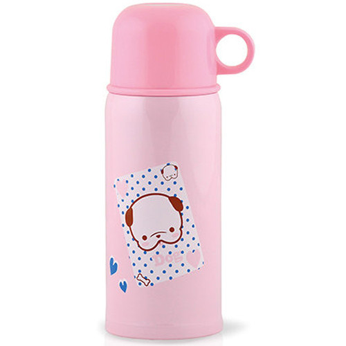 Термос Fissman Щеня VA-9681-360 360 мл рожевий Київ - зображення 1