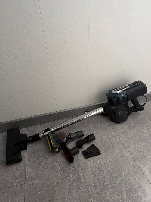 Пылесос ручной портативный с турбо щеткой Zepline ZP-00348-Green 2600 Вт зеленый Киев - изображение 7