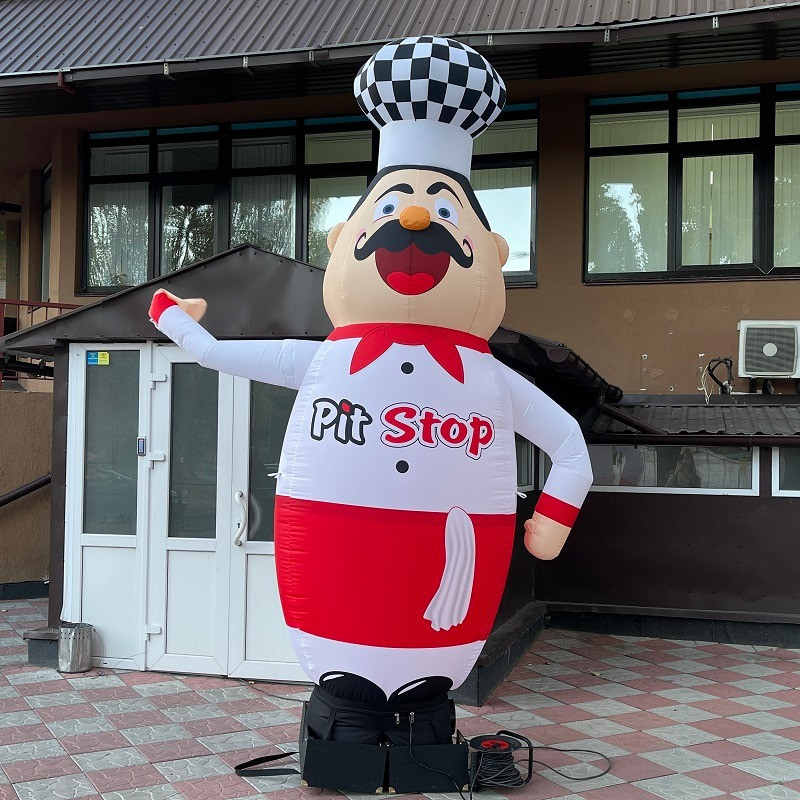 Надувной повар зазывала Київ - зображення 2