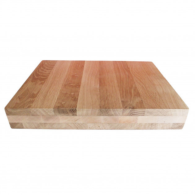 Дошка кухонна з дубовими вставками Mazhura Alder MZ-323065 36х46х6 см Київ - зображення 1