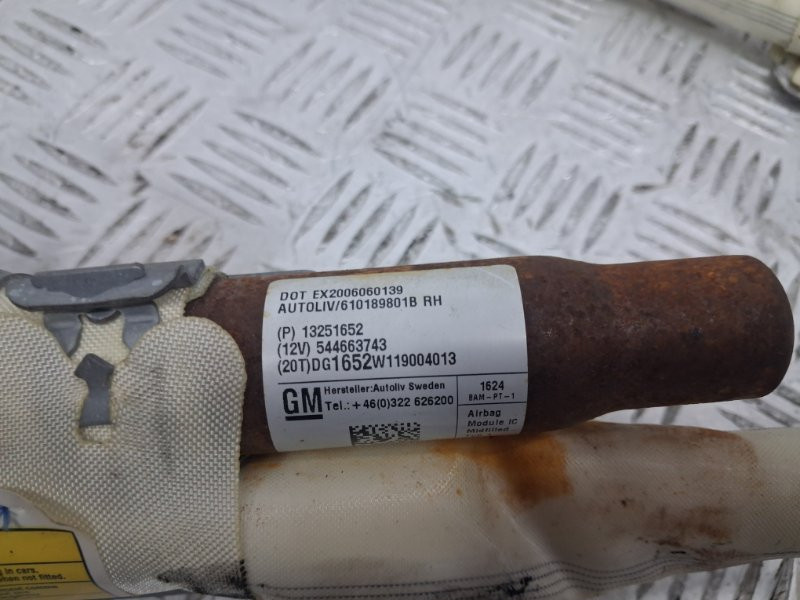 Airbag потолка(шторка) правый Chevrolet Cruze 2009-2016 13484775 (Арт. 86831) Киев - изображение 4