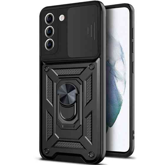 Ударопрочный чехол Camshield Serge Ring для Samsung Galaxy S24+ Херсон