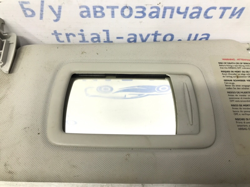 Козырек солнцезащитный левый Renault Megane 2008-2016 964010028R (Арт. 45943) Київ - зображення 3