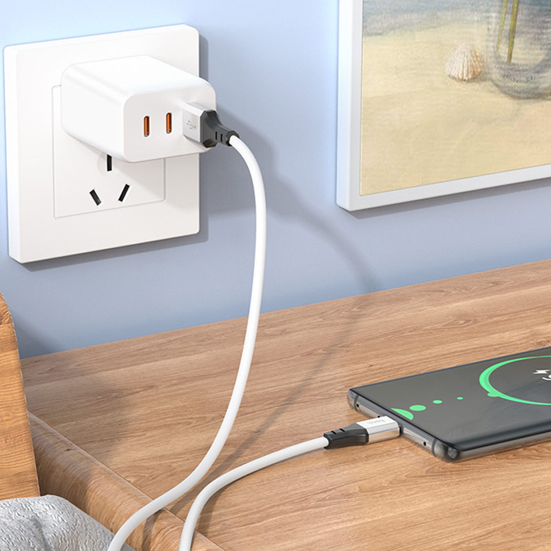 Дата кабель Hoco X86 Spear USB to Type-C (1m) Херсон - изображение 4