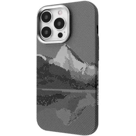 Чехол Proove Gleam Case with Magnetic Ring для iPhone 15 Pro Silver Peak (PCGCIP15P069) Харків