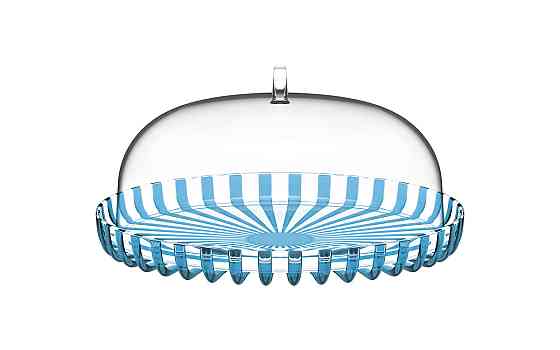 Тортівниця Guzzini Dolcevita 12570048 31 см блакитна Київ