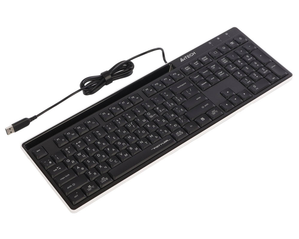Клавиатура компьютерная проводная A4Tech Fstyler FX72(Black) черная Київ - зображення 4