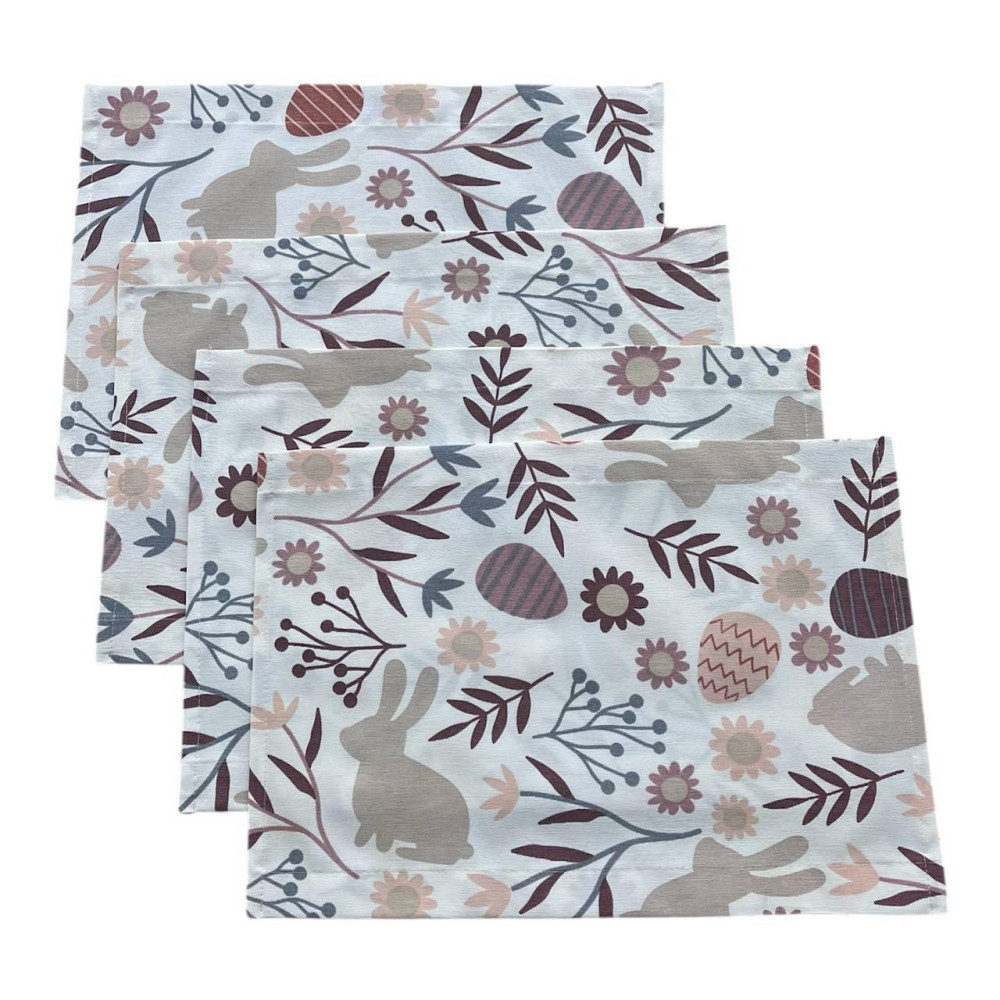 Салфетки Пасхальный Кролик 4 штуки бежевые Одеса - зображення 4