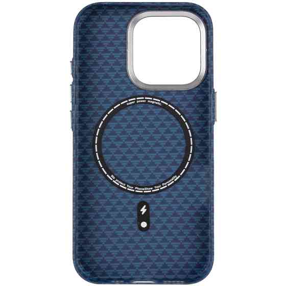 Чехол TPU+PC KVZV Triangular Pattern with Magnetic Fit для Apple iPhone 15 Pro Max (6.9") Херсон