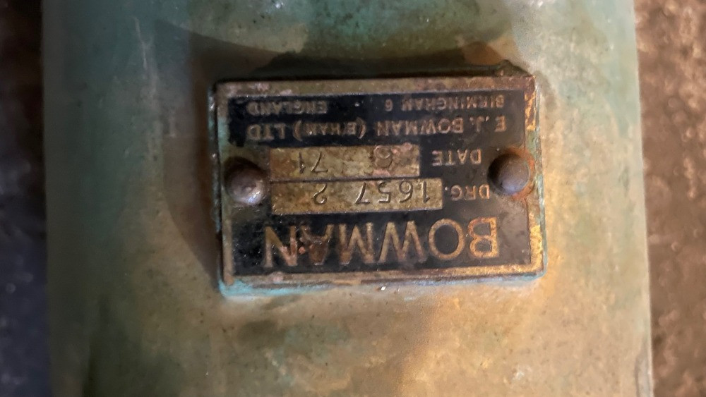 Судовий гідравлічний охолоджувач мастила Bowman DRG 1657 2 Херсон - изображение 1