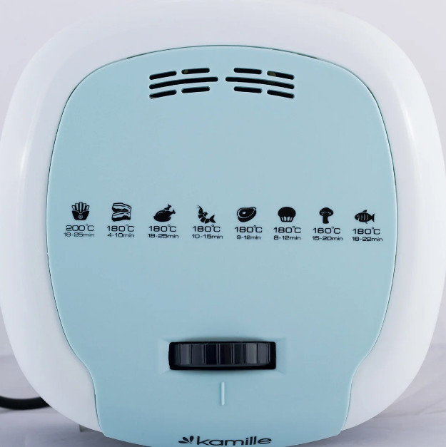 Фритюрница электрическая Kamille KM-6814 1,5 л Київ - зображення 3