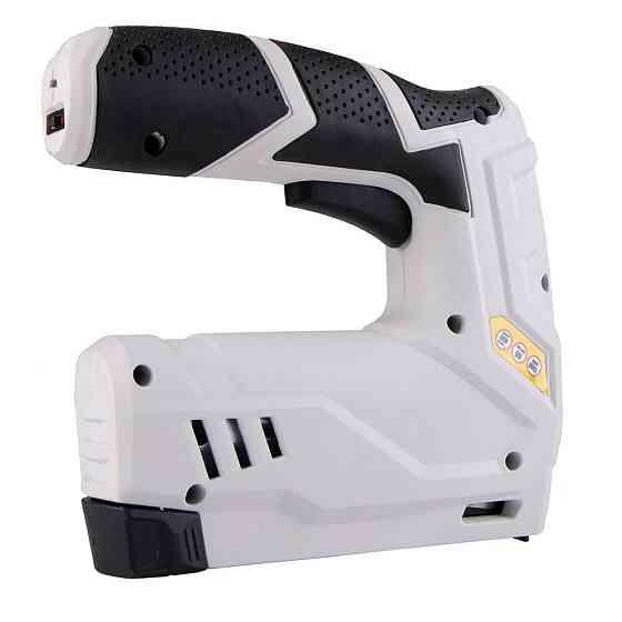 Степлер аккумуляторный MASTERTOOL скоба R53 6-14 мм мм/гвоздь 15 мм 1300 mAh/3.6 В 41-0800 Харків