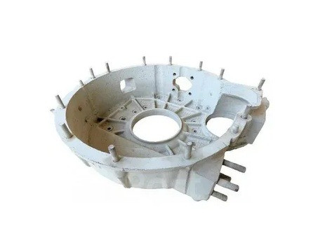 Картер маховика 41-0103А под пускач ПД-10 дизельного тракторного двигателя А-41 производства АМЗ Харьков - изображение 1